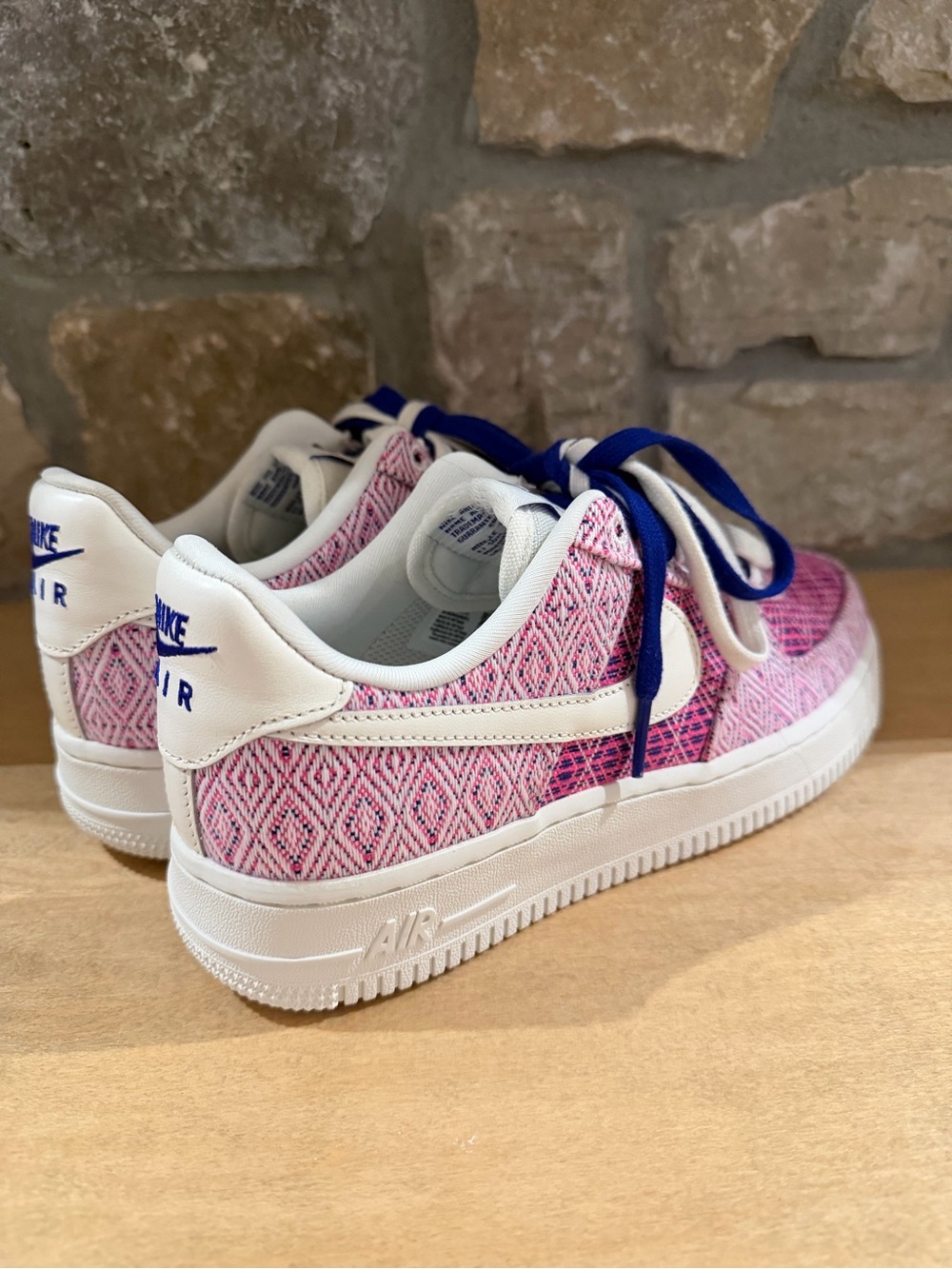 Nike Air Force 1 Low “Woven Together” Sneakers size 7 - Picture 10 of 14